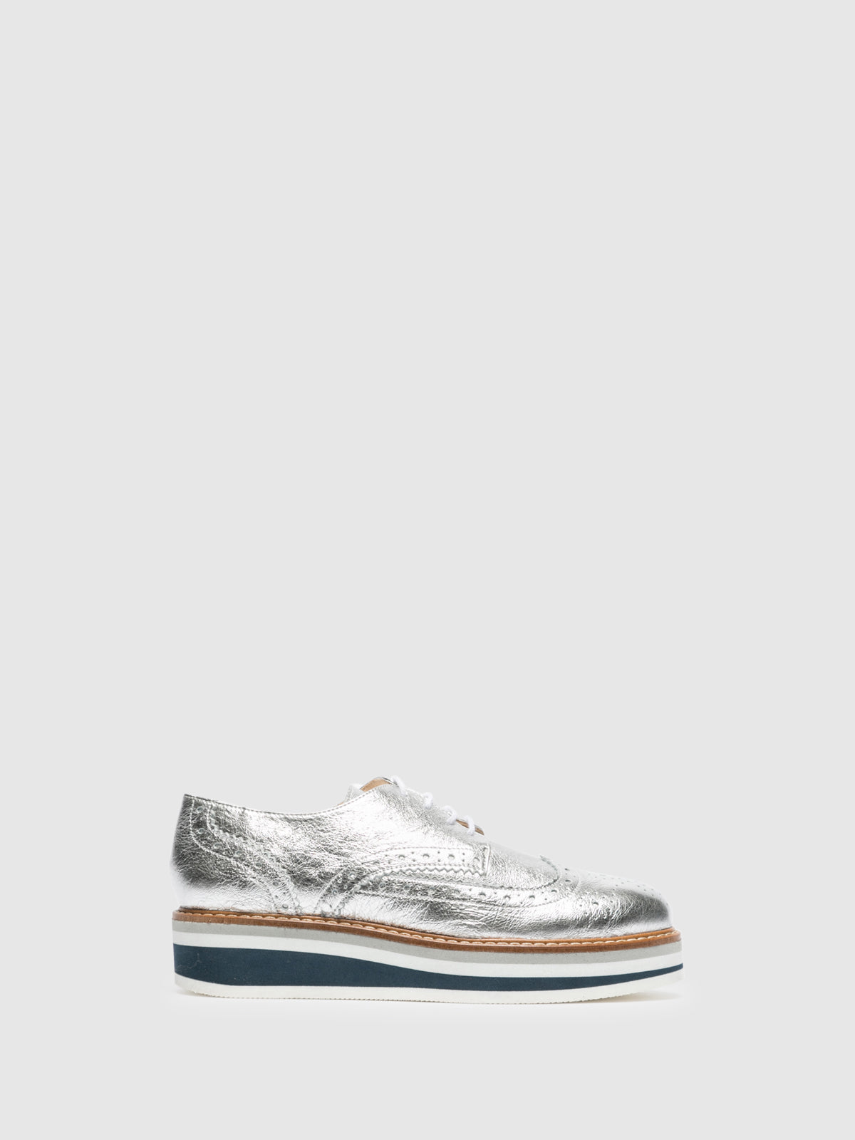 Foreva Silver Platform Shoes